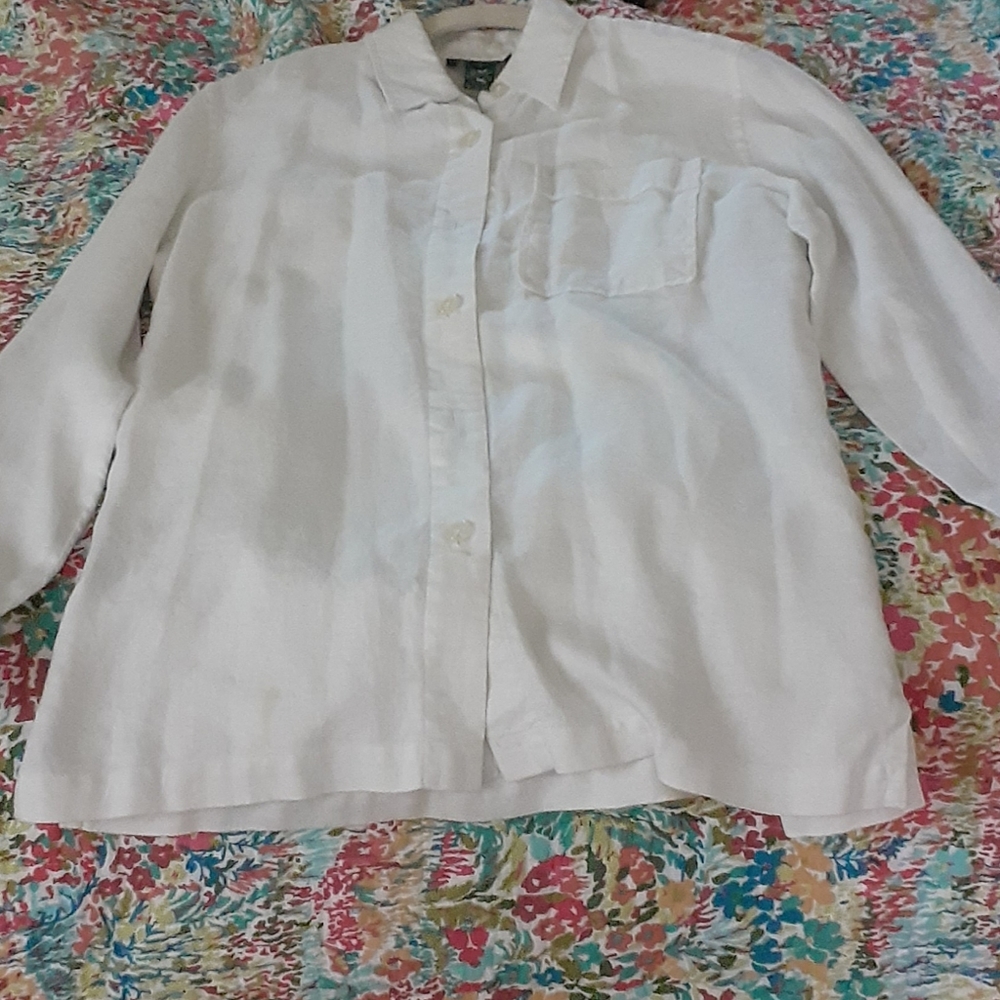 Ralph Lauren linen blouse. Size small